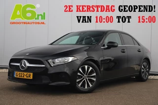 Mercedes-Benz A-klasse 180 d Business Solution Automaat Half Leder Sportstoelen Widescreen Navigatie Carplay Android Clima Cruise Achteruitrijcamera Getint Glas