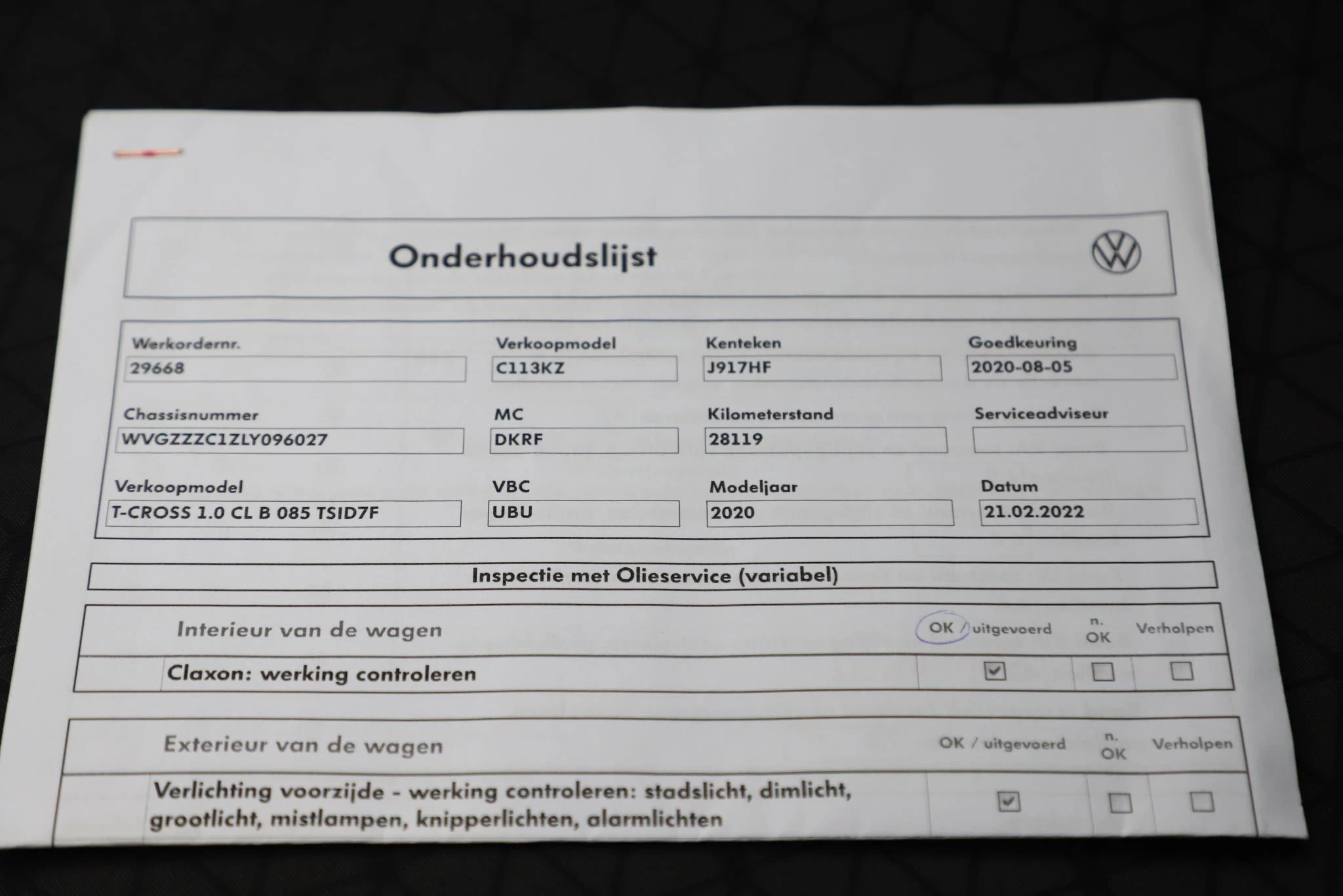 Hoofdafbeelding Volkswagen T-Cross
