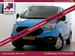 Ford Transit Custom 340 2.0 TDCI 130pk E6 L1H1 Trend Airco/Inrichting/2x Schuifdeur 11-2018
