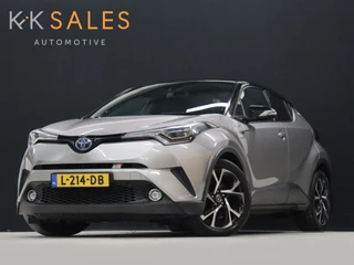 Toyota C-HR 1.8 Hybrid Bi-Tone Plus [CRUISE CONTROL, CAMERA, BLUETOOTH VERBINDING, STOELVERWARMING, JBL AUDIOINSTALLATIE, MULTIFUNCTIONEEL STUURWIEL, NIEUWSTAAT]