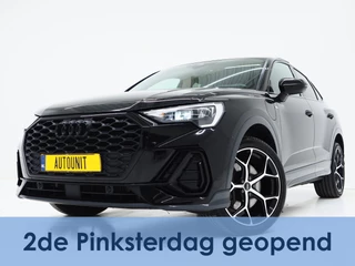 Audi Q3 Sportback 45 TFSI e Full Black | Panoramadak | Leder | Sfeerlicht | Cruise | DAB | Virtual | Donkere Hemel | Carplay