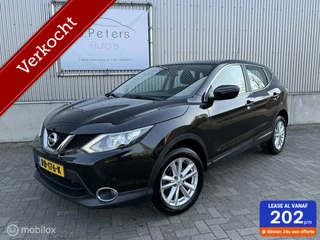 Nissan Qashqai VERKOCHT 1.2 Acenta 2017 / Trekhaak / Stoelverwarming / Camera / Navigatie / Parkeersensors v+a / NAP