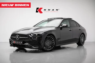 Mercedes-Benz C-klasse 180 AMG Line |Pano|Burmester|Memory|360 Camera|