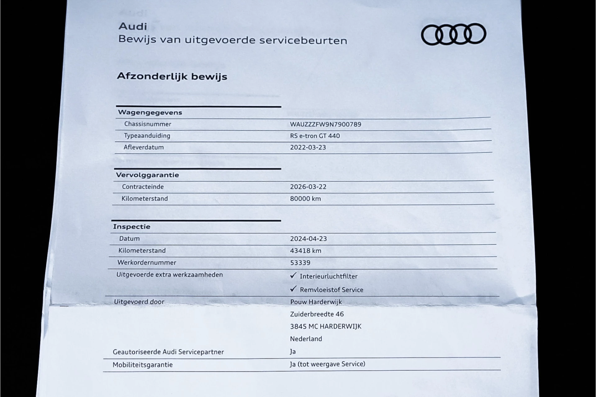 Hoofdafbeelding Audi e-tron GT