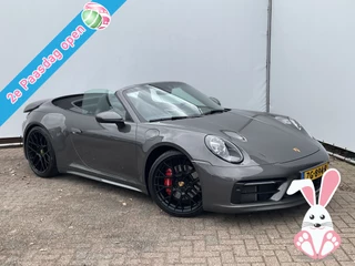 Porsche 911 Cabrio 3.0 Carrera 4 S Sportchrono+ 14-weg orig.NL Agaatgrijs perfecte configuratie