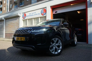 Hoofdafbeelding Land Rover Range Rover Evoque Land Rover Range Rover Evoque 1.5 P300e AWD SE | 360 camera | Adaptive | Leer + memory | Stoel- en stuurverwarming | Virtual cockpit | Lane Departure stuurcorrectie | Apple Carplay | Dealer onderhouden