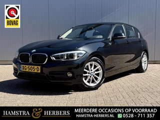 BMW 1-serie 118i High Executive Sport line zwart automaat