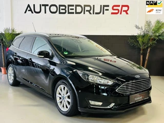 Ford Focus Wagon 1.0 Titanium Lane Assist! Navigatie! Cruise controle! Elektr Stoelen! Side assist