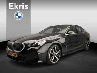 Hoofdafbeelding BMW i5 BMW i5 Sedan eDrive40 84 kWh | M-Sportpakket | LED | HUD | Schuifdak | Trekhaak | Active cruise | DAB | Harman-kardon sound | Alu 20 inch