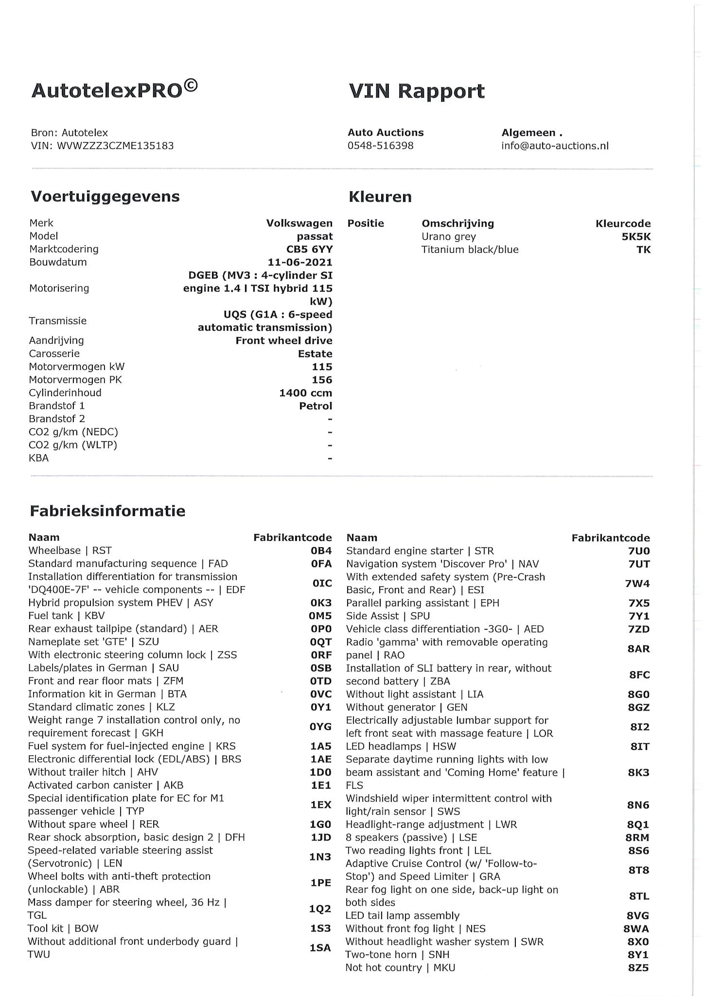 Hoofdafbeelding Volkswagen Passat