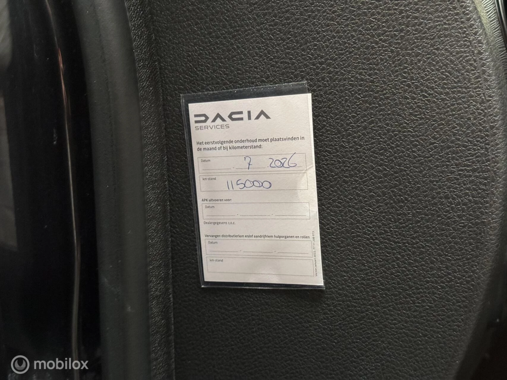 Hoofdafbeelding Dacia Dokker