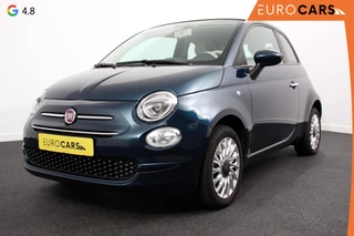 Fiat 500 C 1.0 Hybrid Lounge Plus | Navigatie | Apple Carplay/Android Auto | Climate Control | Cruise Control | Parkeersensoren | Lichtmetalen Velgen |