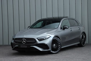 Mercedes-Benz A-Klasse 180 AMG Aut7 | Head-up | Keyles-go | Burmester | Pano | Sfeerverlichting | Multi-beam | 2023.