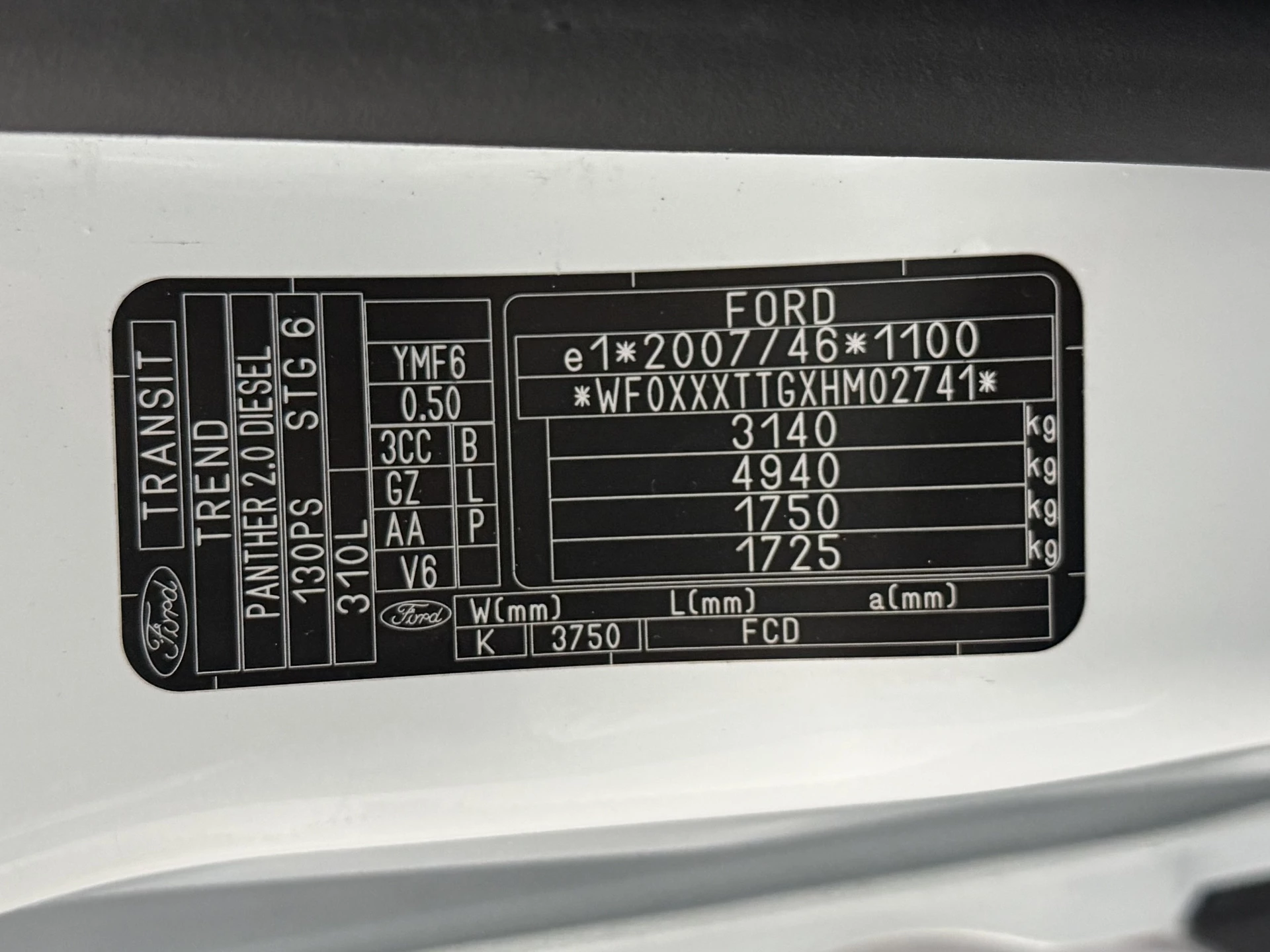 Hoofdafbeelding Ford Transit