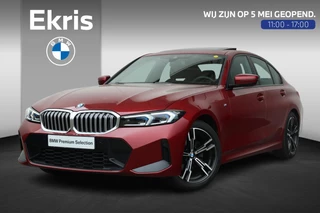 BMW 3-serie 320i / M-Sportpakket / PDC / Achteruitrij Camera / Verwarmde Voorstoelen / Adaptieve Led / schuif-kanteldak / Lentevoordeel