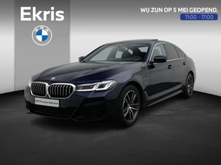 BMW 5 Serie Sedan 530e High Executive | M Sportpakket | Parking Pack| Stuurwielrand Verwarmd | Schuifdak | Laserlight | Head-Up Display | Haraman Kardon | 18''