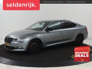 Skoda Superb 2.0 TSI 4x4 Sportline | Leder/Alcantara |  Stoelverwarming | Camera | Carplay | Memory | Bi-Xenon | Navigatie | Sportstoelen | Parkeerhulp | Climate control | Bluetooth | Cruise control