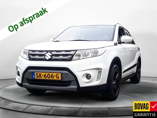 Suzuki Vitara 1.6 Exclusive (120 PK) Keurig-Onderh. BOVAG-Garantie. Navigatie, Achteruitrijcamera, Cruise-Control, Airco/Climate, Verwarmde-Voorstoelen, L.M.Velgen, Privacy-Glas