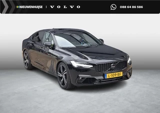 Volvo S90 2.0 B4 R-Design | 360° Camera | Bowers & Wilkens | Schuif/kantel Panoramadak | Standkachel | Stuurverwarming | Stoelverwarming V+A | Head up Display | Intellisafe Surround | BLIS |