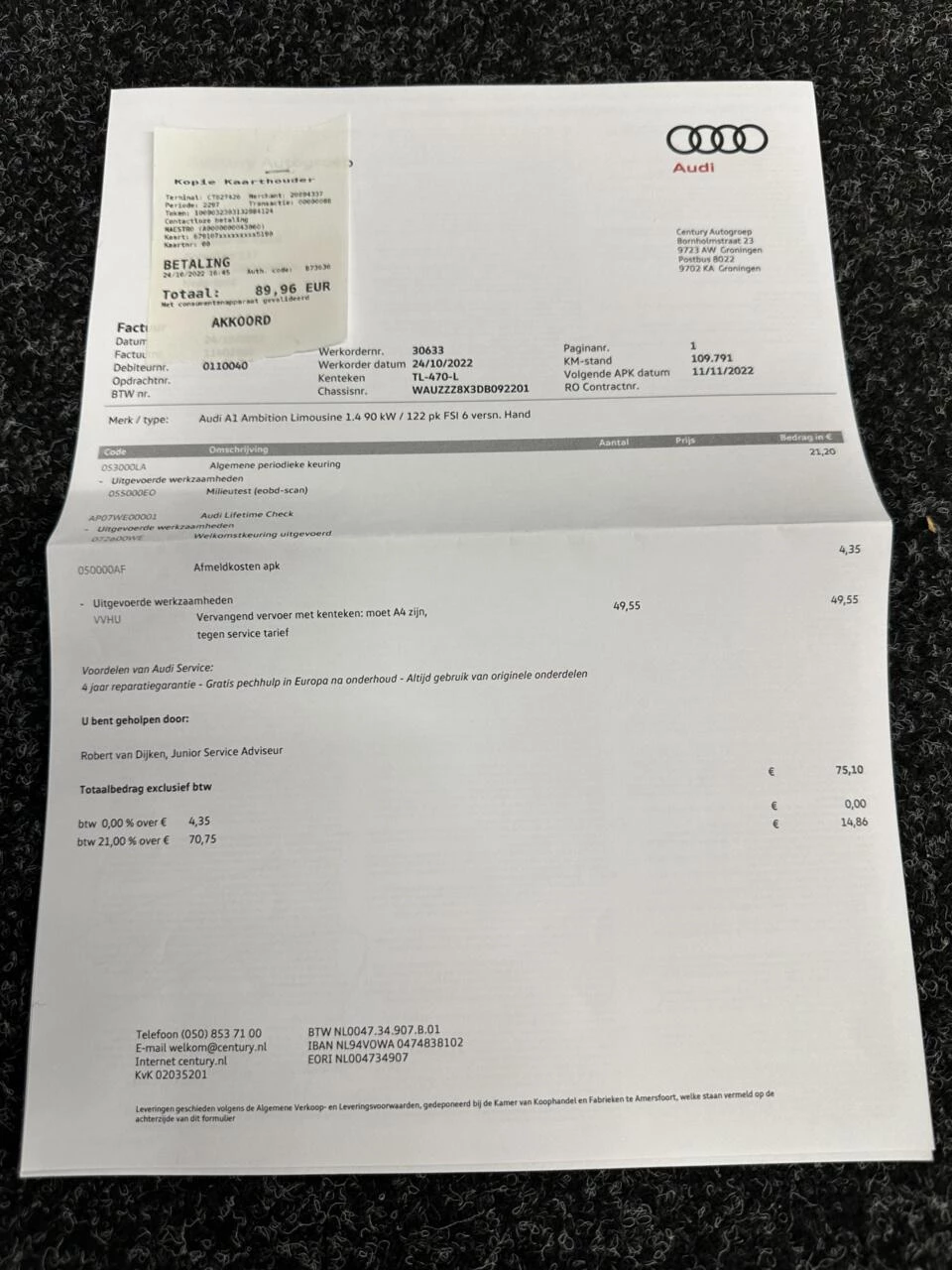 Hoofdafbeelding Audi A1