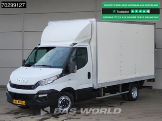 Iveco Daily 35C15 3.0L Laadklep Dubbellucht 150PK Airco Cruise Euro6 Meubelbak Koffer Airco Cruise control