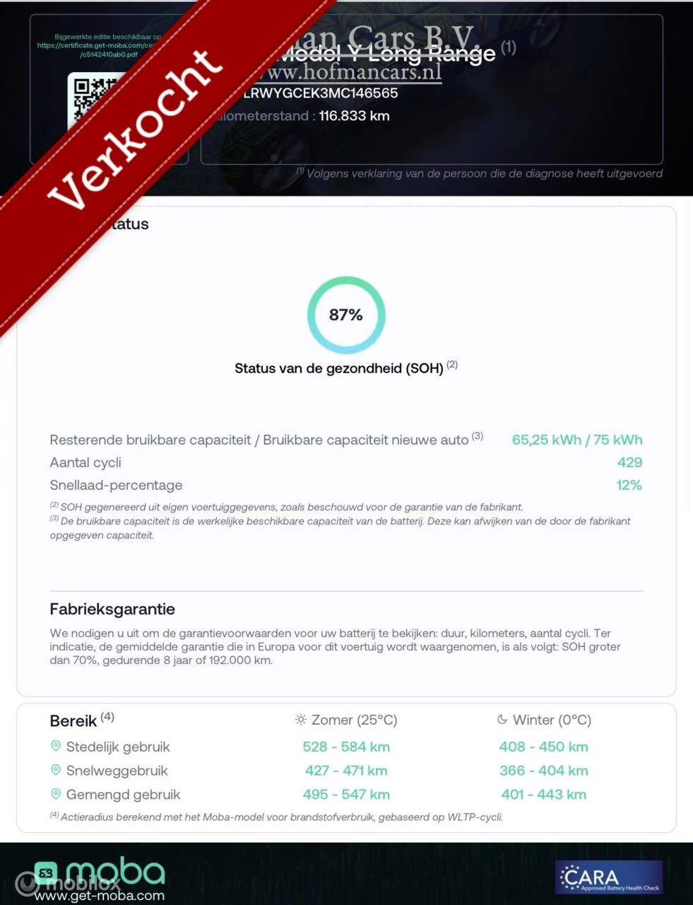 Hoofdafbeelding Tesla Model Y