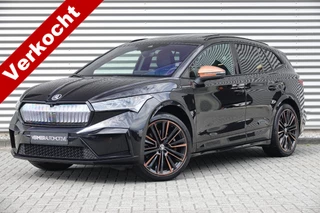 Škoda Enyaq iV 80 Founders Edition Black | Panoramadak | BTW | Trekhaak | Gelimiteerde oplage! |