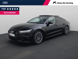 Audi A7 Sportback 55 TFSIe 270kW/367PK quattro S Line · Panoramadak · 360° Camera + Parkeersensoren · Leder · Trekhaak· Garantie t/m 10-01-2028 of 80.000km · TOPDEAL