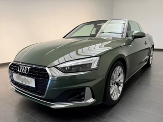 Hoofdafbeelding Audi A5 Audi A5 Cabriolet 40 Tfsi S-Tronic (150kW/204pk) ** MATRIX, LEDER, VIRTUAL, NEKVERW, 18-inch LMV, ADAPT. CRUISE ** 1e EIG - € 25.800,= onder NP ** ** INFORMEER OOK NAAR ONZE AANTREKKELIJKE FINANCIAL-LEASE TARIEVEN **