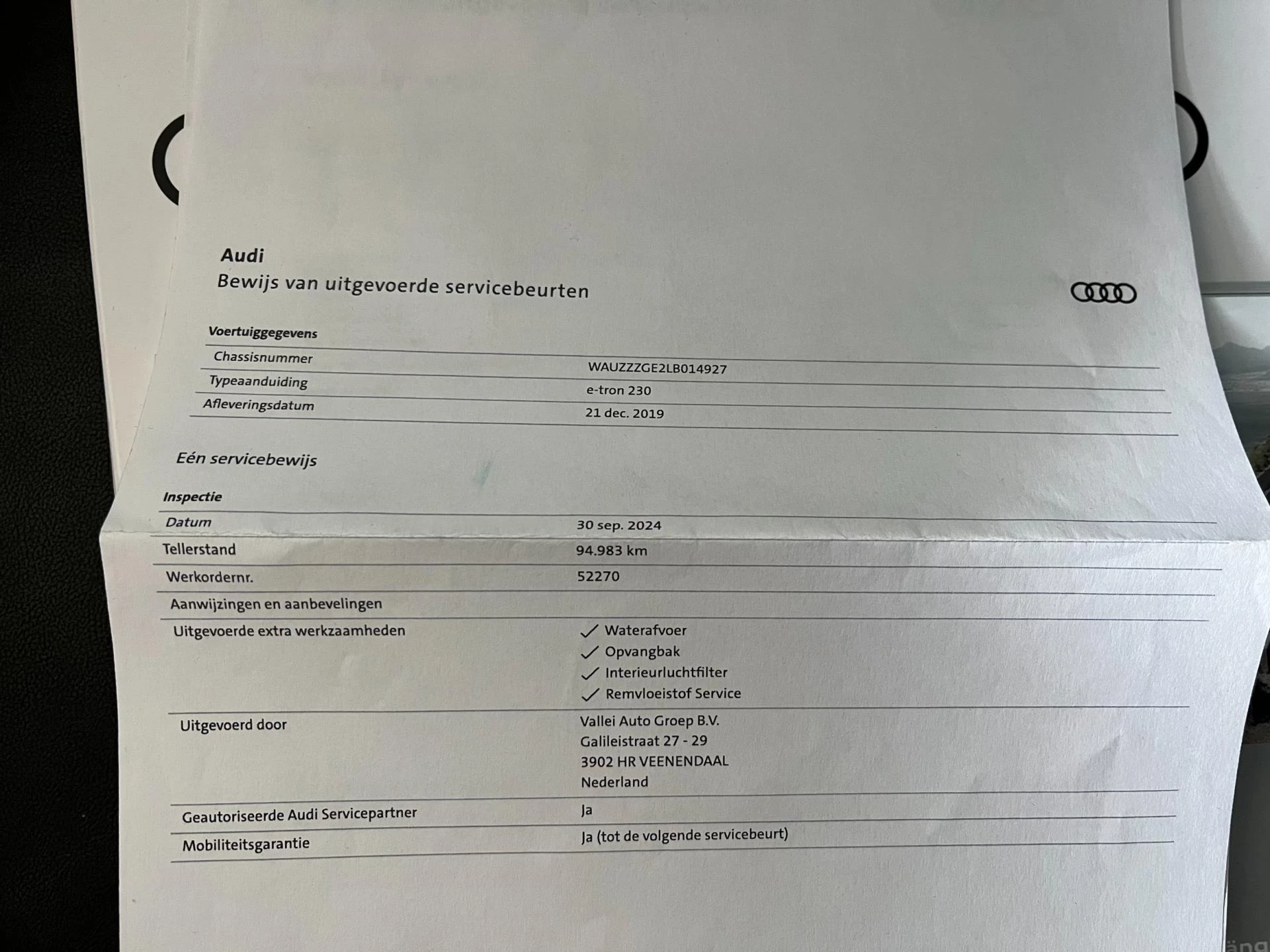 Hoofdafbeelding Audi e-tron