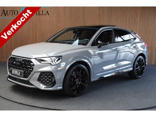 Hoofdafbeelding Audi RSQ3 Audi RSQ3 Sportback TFSI RS 360° Panorama ACC Sonos Memory Leer Nardo Grey Navi Sonos Climate voor en achter PDC 21" LM velgen Fabrieksgarantie t/m 2029!