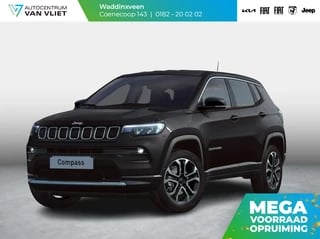 Jeep Compass 1.5T e-Hybrid Altitude | Navi | Clima | Camera | BSM | Apple Carplay | Winter Pack | Beschikbaar in overleg