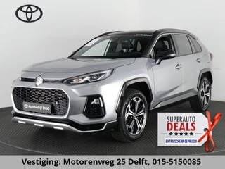 Toyota RAV4 2.5 PLUG-IN AWD STYLE SUZUKI ACROSS 1e EIG. GARANTIE 3-2033.*BI-TONE BODY PACK.HALF LEDER.STOELVERWARMING. CARPLAY. CAMERA.
