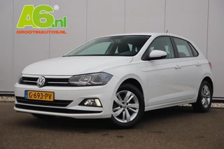 Hoofdafbeelding Volkswagen Polo Volkswagen Polo 1.0 TSI Comfortline 95PK NAP 15 inch LMV Navigatie Carplay Android Adaptive Cruise Airco DAB Elektrische Ramen LED