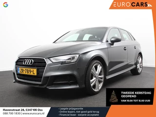Audi A3 Sportback 1.5 TFSI CNG Automaat S-Line | Navigatie | Parkeersensoren achter | Cruise Control | Stoelverwarming | 18"Lichtmetalen velgen | Ledverlichting | Climate Control