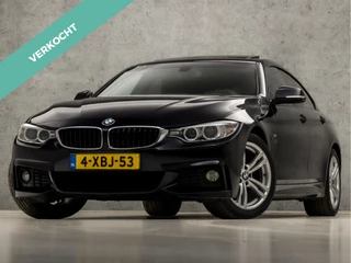 BMW 4 Serie Gran Coupé 420i M Sport 184Pk Automaat (SCHUIFDAK, M PAKKET, NAVIGATIE, ALCANTARA, STOELVERWARMING, SPORTSTOELEN, GETINT GLAS, XENON, PARKEERSENSOREN, CRUISE, NIEUWE APK, NIEUWSTAAT)