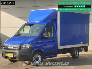 MAN TGE 3.120 D'Hollandia 1000KG Laadklep Bakwagen Airco Euro6 Meubelbak Koffer 15m3 Airco