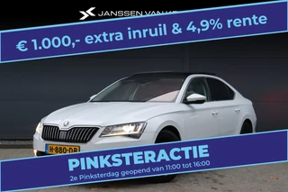 Skoda Superb 1.5 TSI ACT Style Business Automaat  * Schuifdak * Leder * Stoelverwarming