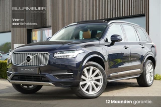 Volvo XC90 2.0 T8 Twin Engine AWD Inscription - Dealer onderhouden - Stoelventilatie en verwarming - Semi elektrische trekhaak - Panoramisch schuif/kanteldak - Cruise Control - 4-zone climate control - Head-Up display - Standkachel -