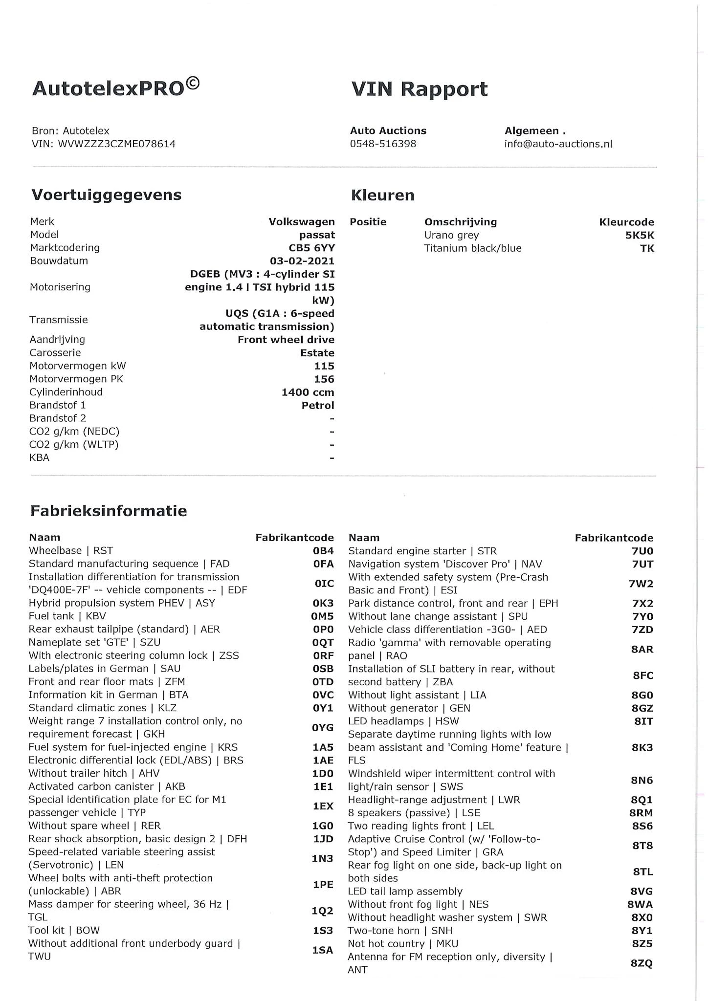 Hoofdafbeelding Volkswagen Passat