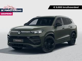 Volkswagen Tayron R-Line Edition 1.5 eHybrid 204 PK 6 versn. DSG · Rondomzichtcamera · Panoramaschuif-kanteldak · Trekhaak inklapbaar, met elektrische ontgrendeling, incl. aanhangermanoeuvreerhulp Trailer Assist ·