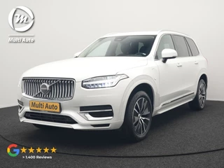 Volvo XC90 T8 Recharge AWD Core Bright Plug In Hybrid 456pk 7-Persoons Dealer O.H PHEV | Trekhaak Af Fabriek | Adaptive Cruise | Camera | Lederen Sportstoelen Memory & Verwarmd | Google Assistent | Apple Carplay | Stuur Verwarmd | Virtual | Blis | Navigatie | DAB |