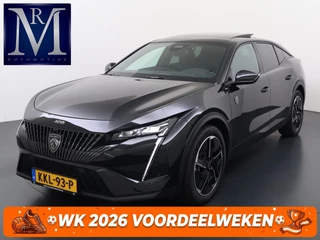 Hoofdafbeelding Peugeot 408 Peugeot e-408 GT 58 kWh VAN: 42.900,- VOOR: 37.877,- UW WKVOORDEEL: 5.023,- | NIEUWE AUTO 13KM!| FULL OPTION| PANO| FOCAL AUDIO| 360 CAMERA| ELEKTRISCHE ACHTERKLEP| ELEK. STOELEN| STOEL + STUURVERWARMING MET MASSAGE|