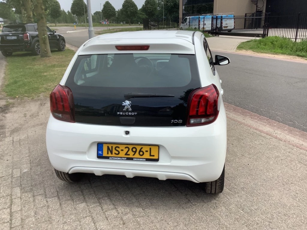 Hoofdafbeelding Peugeot 108