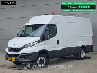 Iveco Daily 40C18 3.0L Automaat Dubbellucht Luchtvering 3,5t Trekhaak LED ACC Navi Camera Parkeersensoren Werkplaatsinrichting Standkachel L2 12m3 Airco Trekhaak