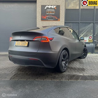 Tesla Model Y RWD 2023 SUBSIDIE IS TERUG MAT ZWART WRAP