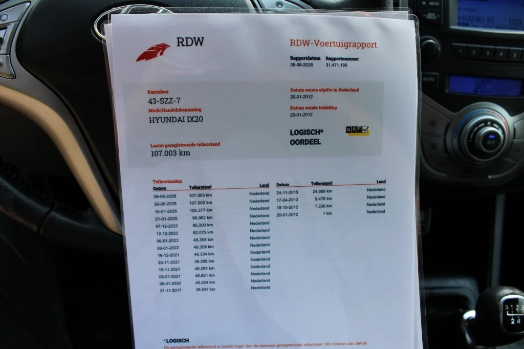 Hoofdafbeelding Hyundai ix20