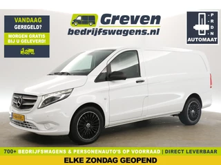 Mercedes-Benz Vito 114 CDI Lang Automaat Airco Camera Cruise LED Navi PDC 18''LMV 3 Persoons Stoelverwarming