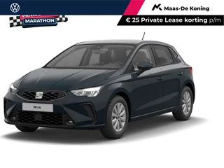 SEAT Ibiza Reference 1.0 EcoTSI 70 kW / 95 PK Hatchback 5 deu rs | Fiord Blue | 2000,- inruilbonus