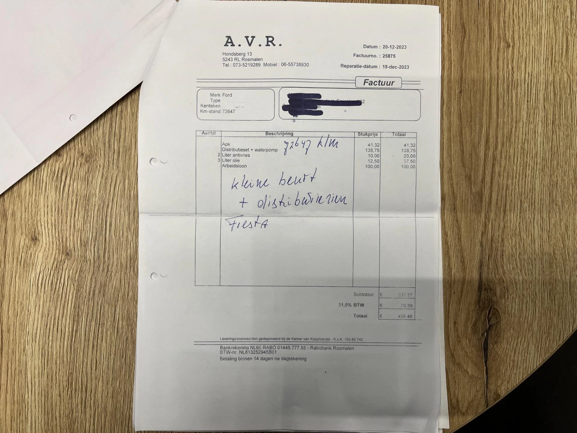 Hoofdafbeelding Ford Fiesta